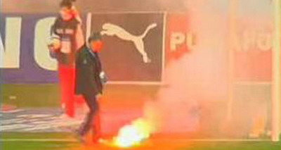 Portarul lui PAO spune ca a fost impuscat in timpul derby-ului cu Olympiakos!