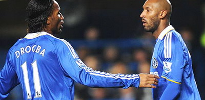Chelsea Didier Drogba Frank Lampard Nicolas Anelka