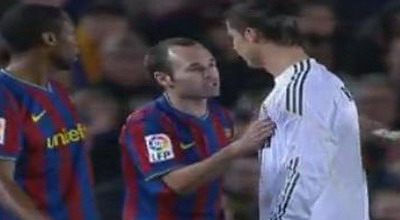 VIDEO&nbsp;De&nbsp;ce l-a pus&nbsp;Iniesta&nbsp;pe C. Ronaldo sa TACA:&nbsp;e&nbsp;FAN Real!
