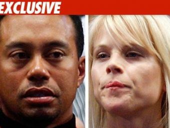 Ce ironie! Tiger Woods, atacat de sotie cu crosa de golf!
