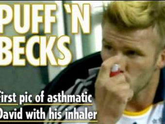 Beckham a uimit din nou: sufera de astm din copilarie, insa nu a renuntat la fotbal!