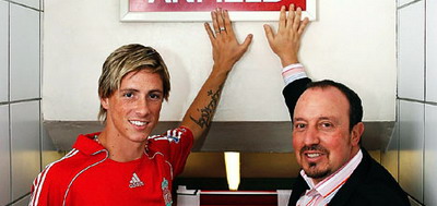 Fernando Torres Liverpool Rafael Benitez