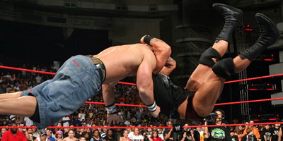 Cena Orton vs Legacy John Cena Randy Orton