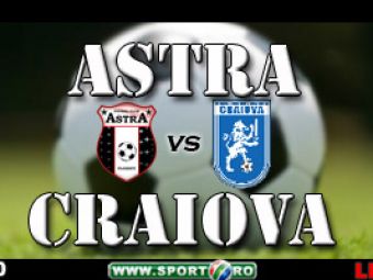Astra 3-1 Craiova (Mitchell '15 a, L. Ganea '22, Miranda '90/ Costea'89)