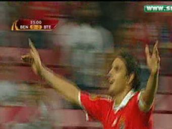 BATE&nbsp;KO!&nbsp;Vezi rezumatul VIDEO&nbsp;la Benfica 2-0 Bate Borisov!