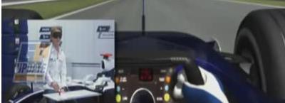 Video senzational: &nbsp;Rosberg 'conduce' legat la ochi in Italia!