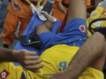 VIDEO Atac criminal: dubla fractura pentru columbianul Fabian Vargas!
