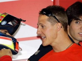 Schumacher a slabit 3 kg si spune ca este pregatit pentru F1, desi mai acuza dureri la gat!