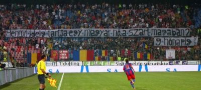 Consiliului National pentru Combaterea Discriminarii protesteaza la UEFA impotriva bannerului de la Steaua-Ujpest!