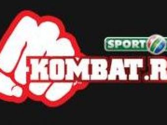Bataia-i rupta din net! www.sport.ro lanseaza primul site cu  propria gala de lupte:Kombat.ro
