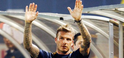 AC Milan David Beckham LA Galaxy Leonardo