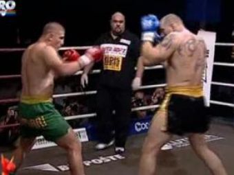 VIDEO: Morosanu l-a facut KO din PRIMUL PUMN pe adversarul de la LK Sarajevo!