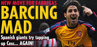 Barcelona, atac la Arsenal: &quot;Fabregas are Barca in ADN-ul lui!&quot;
