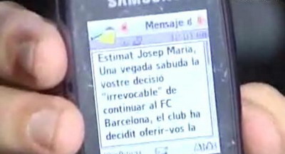 VIDEO / Barca i-a propus lui Eto'o prelungirea printr-un SMS!