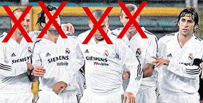 Cristiano Ronaldo Florentino Perez Kaka Real Madrid Zinedine Zidane