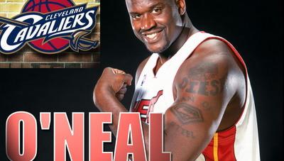 Cleveland Cavaliers Lebron James Shaquille O Neal