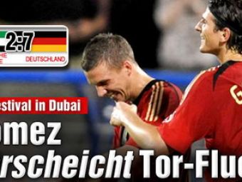 Gomez le-a dat 4 arabilor! Emiratele Arabe 2-7 Germania