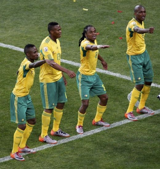 FOTO Asta e Bafana-Bafana! Cum au dansat africanii la meciul cu Mexic!_1