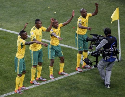 FOTO Asta e Bafana-Bafana! Cum au dansat africanii la meciul cu Mexic!_2