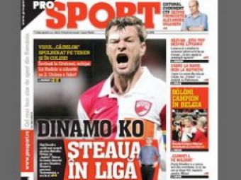 ProSport: Dinamo KO / Steaua in Liga!