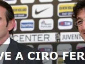 Ciro Ferrara, noul antrenor de la Juve! &quot;Vreau 7 puncte in urmatoarele doua meciuri&quot; :)