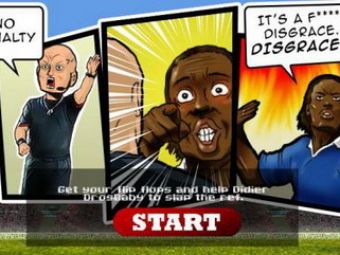 Da-i palme lui Ovrebo! INTRA AICI pentru cel mai tare joc online cu Didier Drogba!