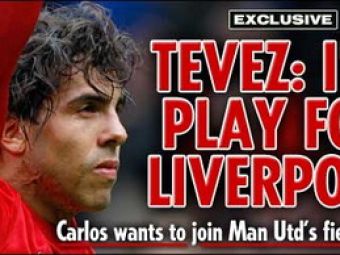 VIDEO / Tevez vrea la Liverpool si le arata fundul pe ritmuri de dans fanilor lui United!:)