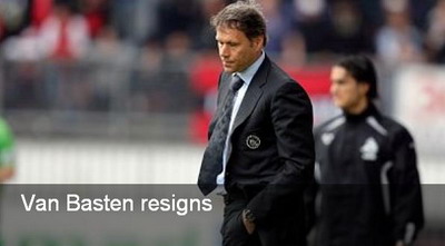 Ajax Amsterdam demisie Marco van Basten