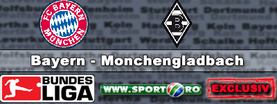Bayern Munchen Borussia Monchengladbach Bundesliga