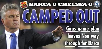 Barcelona Chelsea Guus Hiddink Liga Campionilor