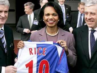 Foarte tare: Condoleeza Rice, jurnalist sportiv? 