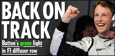 Brawn GP Jenson Button Toyota Williams
