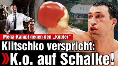 David Haye Schalke 04 Vladimir Klitschko