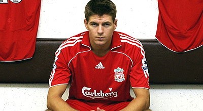 Contract Liverpool Steven Gerrard