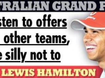Ajunge la Ferrari? Hamilton: "As fi prost daca nu as asculta ofertele"