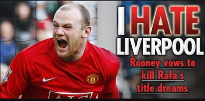 Liverpool Manchester United Premier League Wayne Rooney