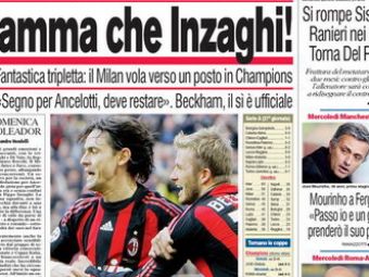 VIDEO: Inzaghi, ca la 20 de ani! Hattrick in Milan 3-0 Atalanta!