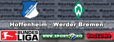 Bundesliga Hoffenheim Werder Bremen