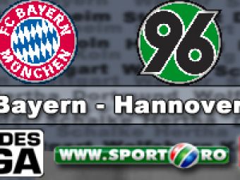 ACUM: LIVE VIDEO: FC Bayern Munchen 5-1 Hannover 96!