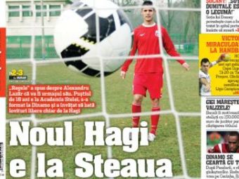 ProSport / Noul Hagi e la Steaua si a inceput fotbalul la Dinamo!