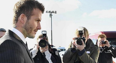 AC Milan Adriano Galliani David Beckham Transfer