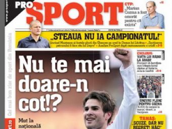 ProSport/ Mutu, nu te mai doare-n cot?