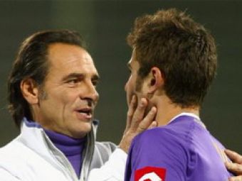 Prandelli ramane cu Mutu: "Nu merg la Inter sau Juve, vreau sa castig cu Fiorentina!"