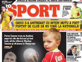 ProSport / Vezi povestea micutului Andrei, urmasul lui Marian Cozma!