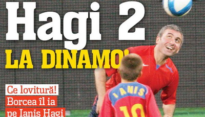 ProSport:Borcea vrea sa-l transfere la Dinamo pe Hagi II: Ianis Hagi!