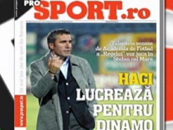 ProSport / Hagi tradeaza Steaua: va da jucatori de la academie lui Dinamo!