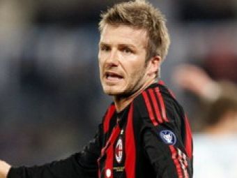 Europa, pazea! Milan l-a inclus pe Beckham in lista pentru Cupa Uefa! 