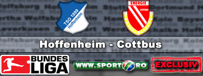 Bundesliga Energie Cottbus Hoffenheim