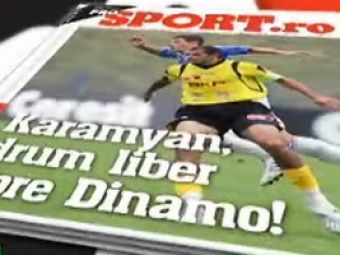 ProSport/Bomba din Stefan cel Mare: Karamian este aproape de Dinamo!