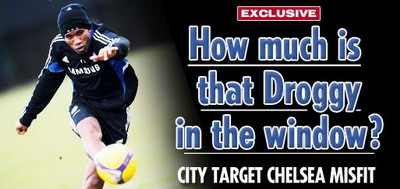 Didier Drogba Manchester City Transfer